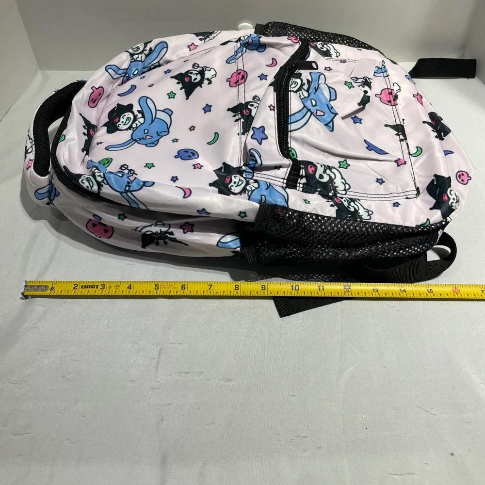 Sanrio Kuromi Cinnamoroll Halloween Backpack Pink‎ Kids School Bag 16 inch